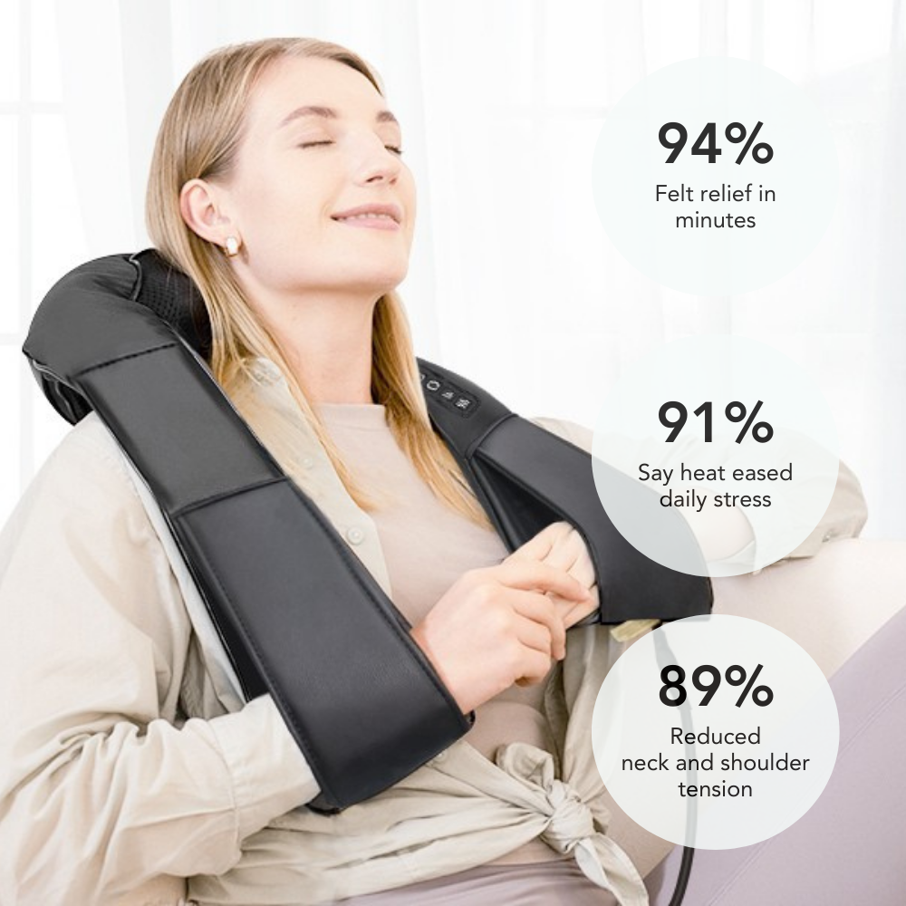 ShiatsuHeat Pro Neck and Back Massager
