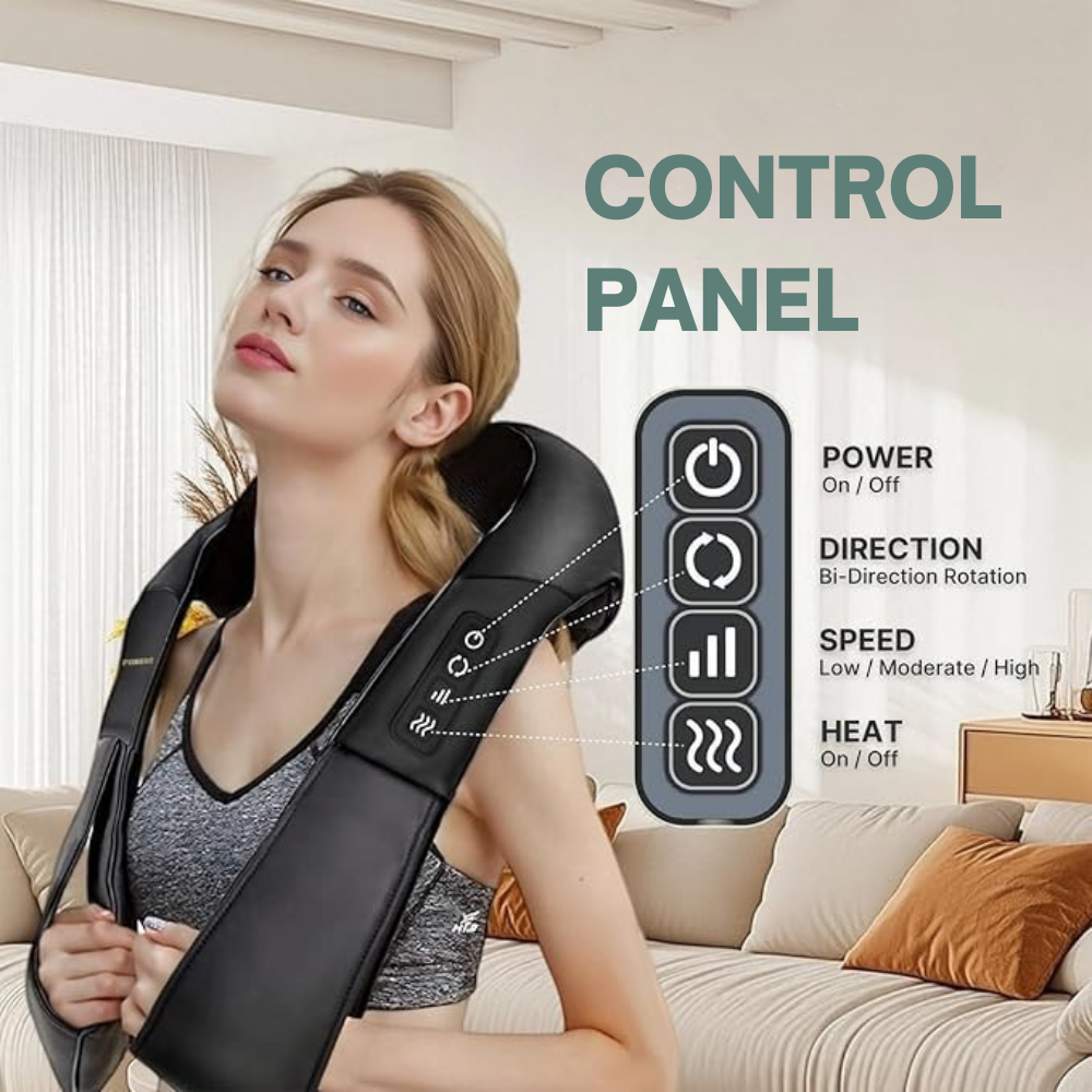 ShiatsuHeat Pro Neck and Back Massager
