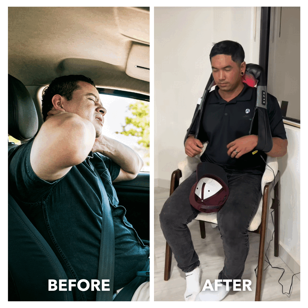 ShiatsuHeat Pro Neck and Back Massager