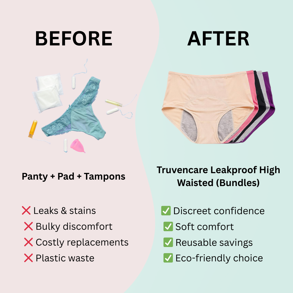 Leakproof High Waisted (Bundles)