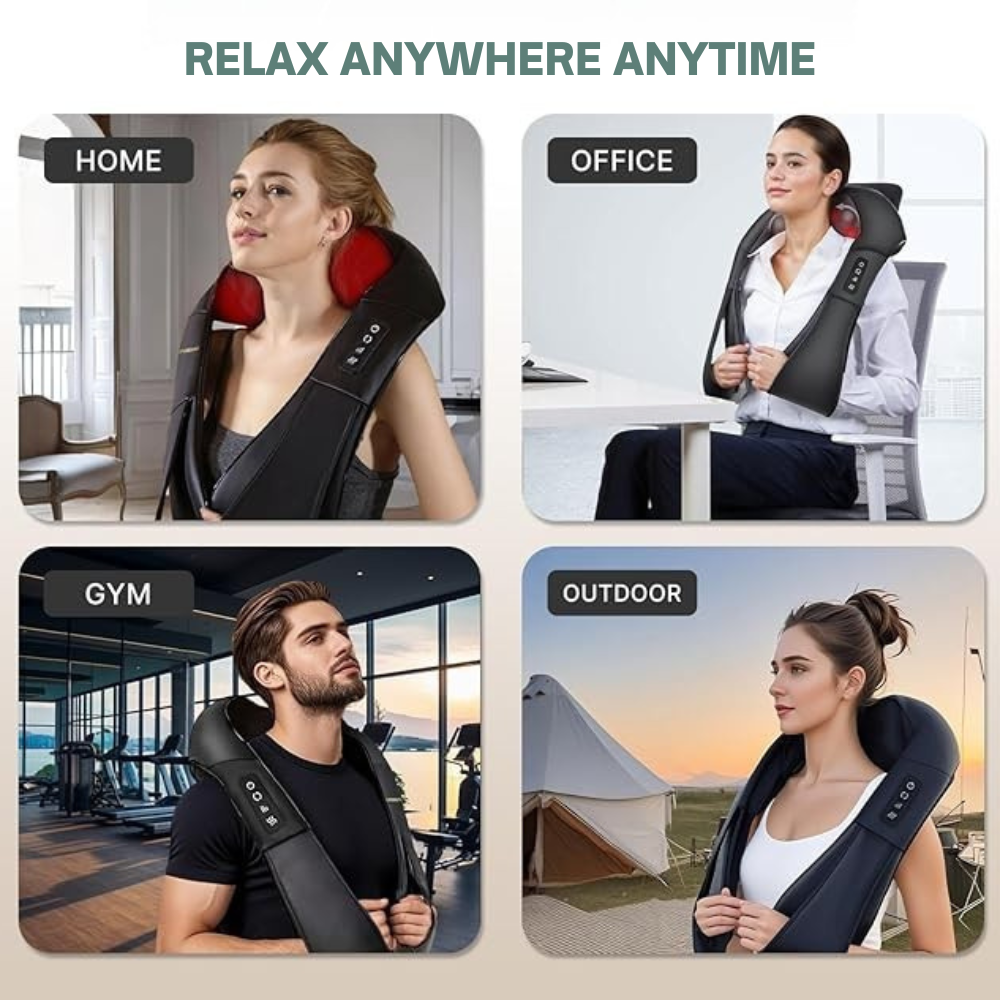 ShiatsuHeat Pro Neck and Back Massager