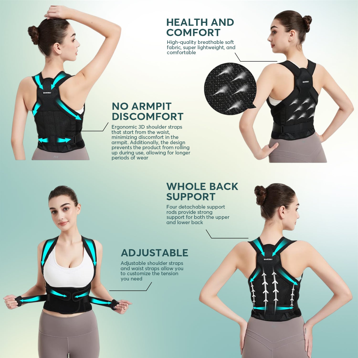 Truvena Back Brace Posture Corrector