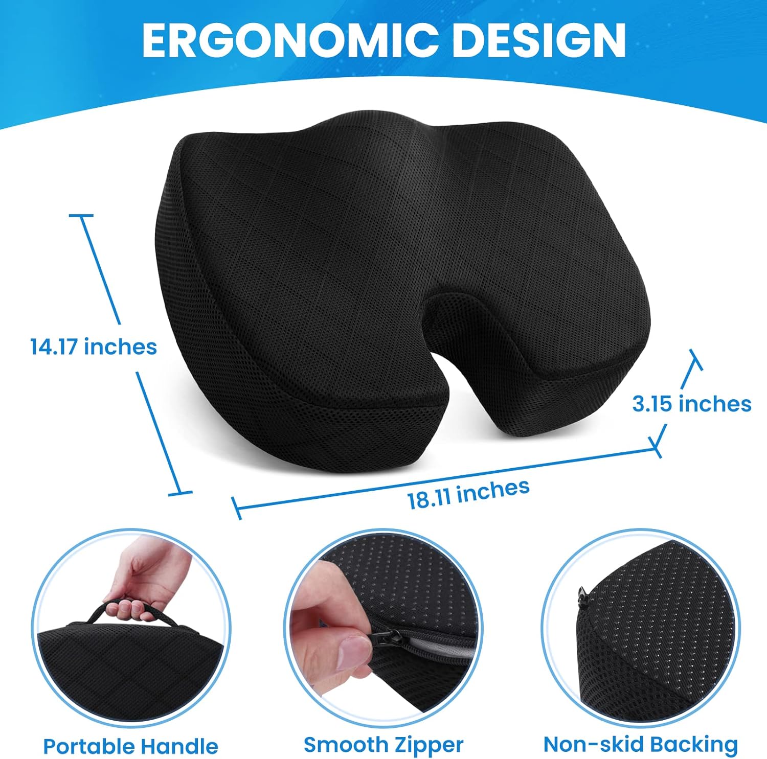 Ergonomic Seat Cushion