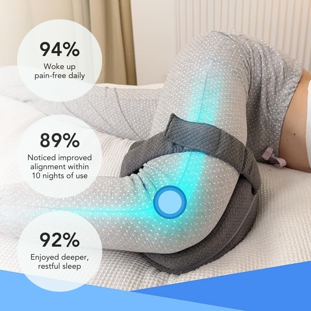 TruvenaCare Sciatica & Side Sleeper Relief Pillow